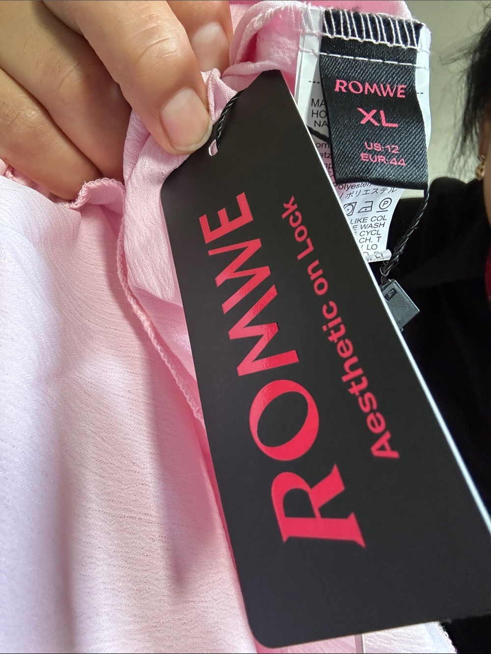 ROMWE Light Pink Women's Intimate Top
